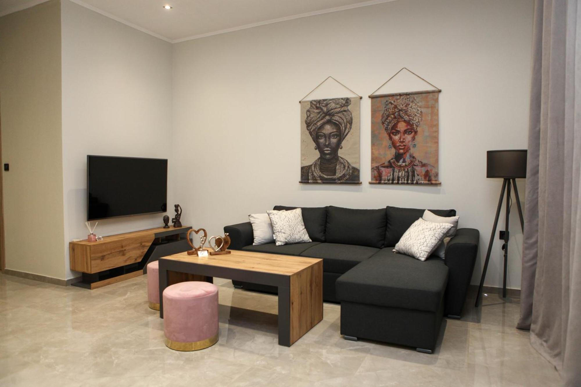 Golden Living Apartment Chrysoupolis Екстериор снимка