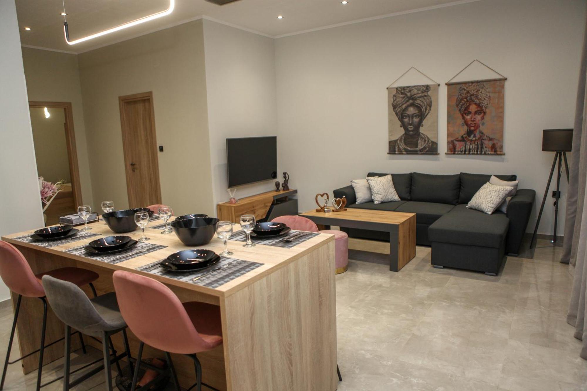 Golden Living Apartment Chrysoupolis Екстериор снимка